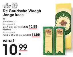 Sligro De Goudsche Waegh Jonge kaas aanbieding