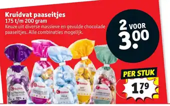 Kruidvat Paaseitjes 175g aanbieding