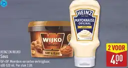 ALDI Heinz En Wijko Saus aanbieding