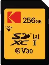 Bol.com Kodak 256GB SD UHS-I U3 V30 100Mb/s Geheugenkaart aanbieding