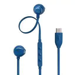 MediaMarkt JBL Tune 305c Usb-c In-ear Bedrade Oordopjes Blauw aanbieding