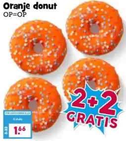 Boon`s Markt Oranje donut aanbieding