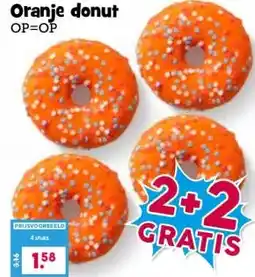 Boon`s Markt Oranje donut aanbieding