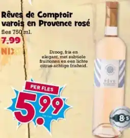 Boon`s Markt Rêves de Comptoir varois en Provence rosé aanbieding