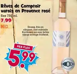 Boon`s Markt Rêves de Comptoir varois en Provence rosé aanbieding