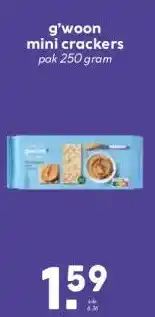 Boon`s Markt g'woon mini crackers aanbieding
