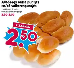 Boon`s Markt Alledaags witte puntjes en/of volkorenpuntjes aanbieding