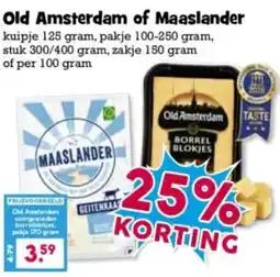 Boon`s Markt Old Amsterdam of Maaslander aanbieding