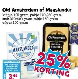 Boon`s Markt Old Amsterdam of Maaslander aanbieding
