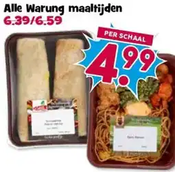 Boon`s Markt Alle Warung maaltijden aanbieding