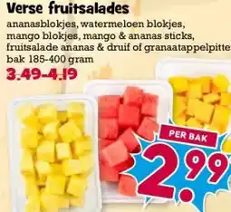 Boon`s Markt Verse fruitsalades aanbieding
