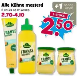 Boon`s Markt Alle Kühne mosterd aanbieding