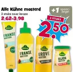 Boon`s Markt Alle Kühne mosterd aanbieding