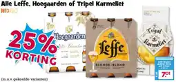 Boon`s Markt Alle Leffe. Hoegaarden of Tripel Karmeliet aanbieding