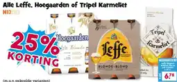 Boon`s Markt Alle Leffe. Hoegaarden of Tripel Karmeliet aanbieding
