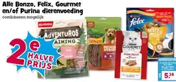 Boon`s Markt Alle Bonzo, Felix, Gourmet en/of Purina dierenvoeding aanbieding