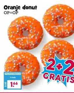 Boon`s Markt Oranje donut aanbieding