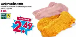 Boon`s Markt Varkensschnitzels aanbieding