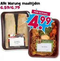 Boon`s Markt Alle Warung maaltijden aanbieding
