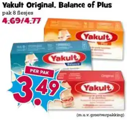 Boon`s Markt Yakult Original, Balance of Plus aanbieding