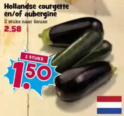 Boon`s Markt Hollandse courgette en/of aubergine aanbieding