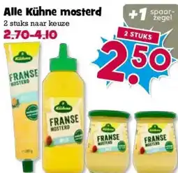 Boon`s Markt Alle Kühne mosterd aanbieding