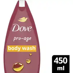 Albert Heijn Dove Pro age hydraterende douchegel aanbieding