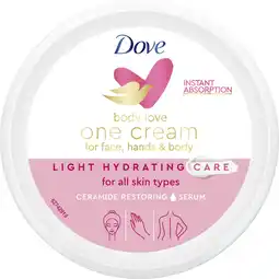 Albert Heijn Dove Total moisture light hydration cream aanbieding