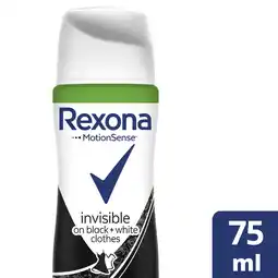 Albert Heijn Rexona Invisible anti-transpirant spray aanbieding