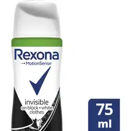 Albert Heijn Rexona Invisible anti-transpirant spray aanbieding