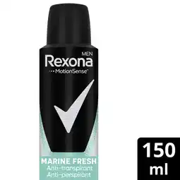 Albert Heijn Rexona Men marine fresh anti-transpirant spray aanbieding