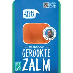 Albert Heijn Fish Tales Atlantische gerookte zalm aanbieding