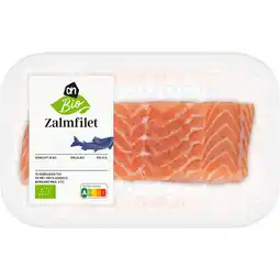 Albert Heijn AH Biologisch Zalmfilet aanbieding