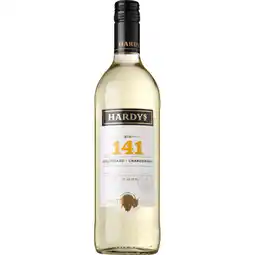 Albert Heijn Hardys Bin 141 colombard chardonnay aanbieding