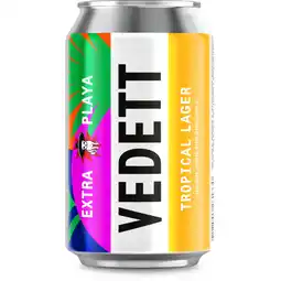 Albert Heijn Vedett Playa tropical lager aanbieding