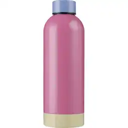 Albert Heijn Day Thermosfles roze RVS 500ml aanbieding