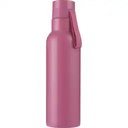Albert Heijn Day Thermosfles roze RVS 480ml aanbieding