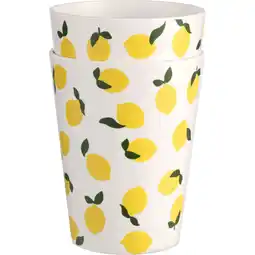 Albert Heijn S&A Set 2 bekers 8.2x10.3cm aanbieding