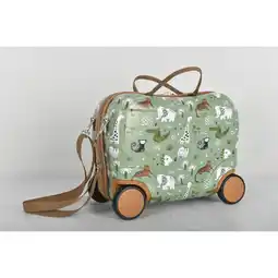 Albert Heijn Princess traveller Kids ride on trolley safari aanbieding