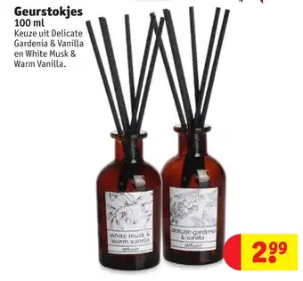 Kruidvat Geurstokjes 100ml aanbieding