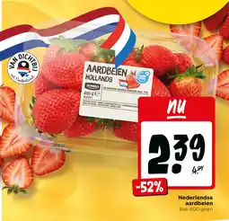 Jumbo Nederlandse aardbeien aanbieding