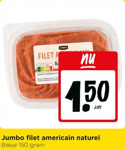 Jumbo Jumbo filet americain naturel aanbieding
