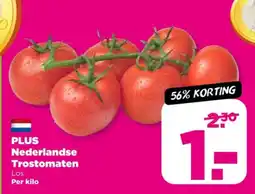 PLUS Plus nederlandse trostomaten aanbieding