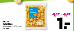 PLUS Plus krieltjes aanbieding