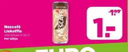 PLUS Nescafé IJskoffie aanbieding