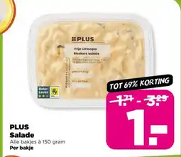 PLUS Plus salade aanbieding