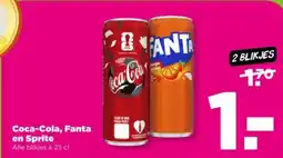 PLUS Coca-Cola, Fanta en Sprite aanbieding