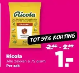 PLUS Ricola aanbieding