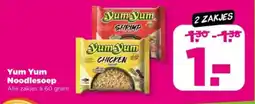 PLUS Yum yum noodlesoep aanbieding