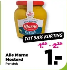 PLUS Alle marne mosterd aanbieding